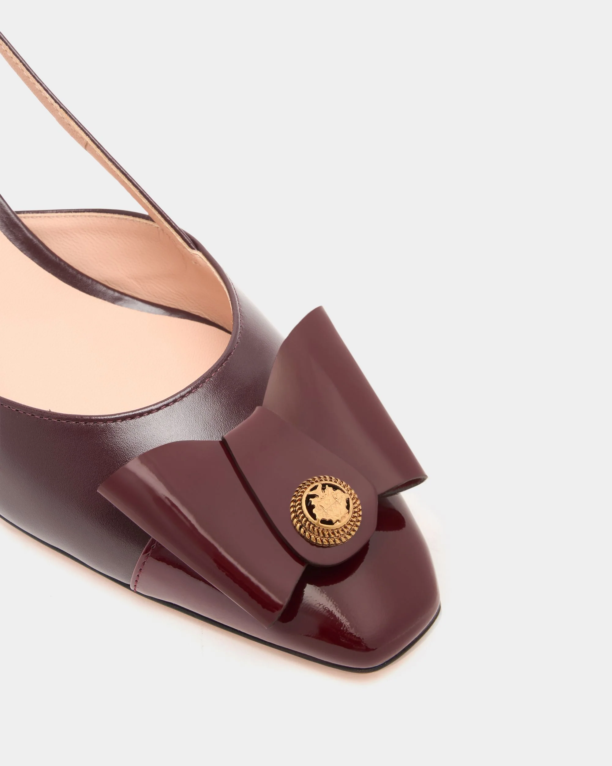 B-Bow Slingback Pump in Andorra Leather - Image 6