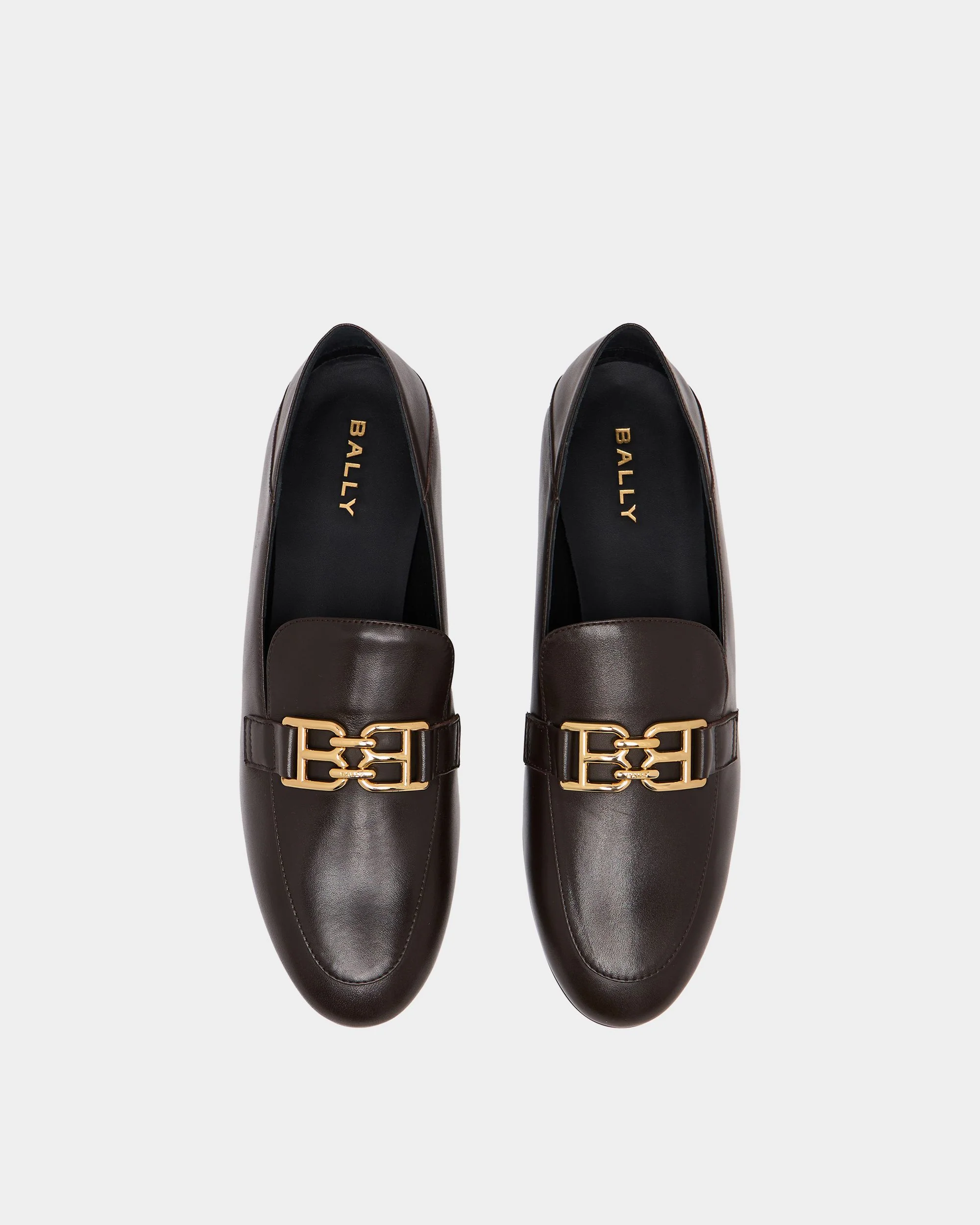 B-Chain Loafer in Coffee Leather - Image 5