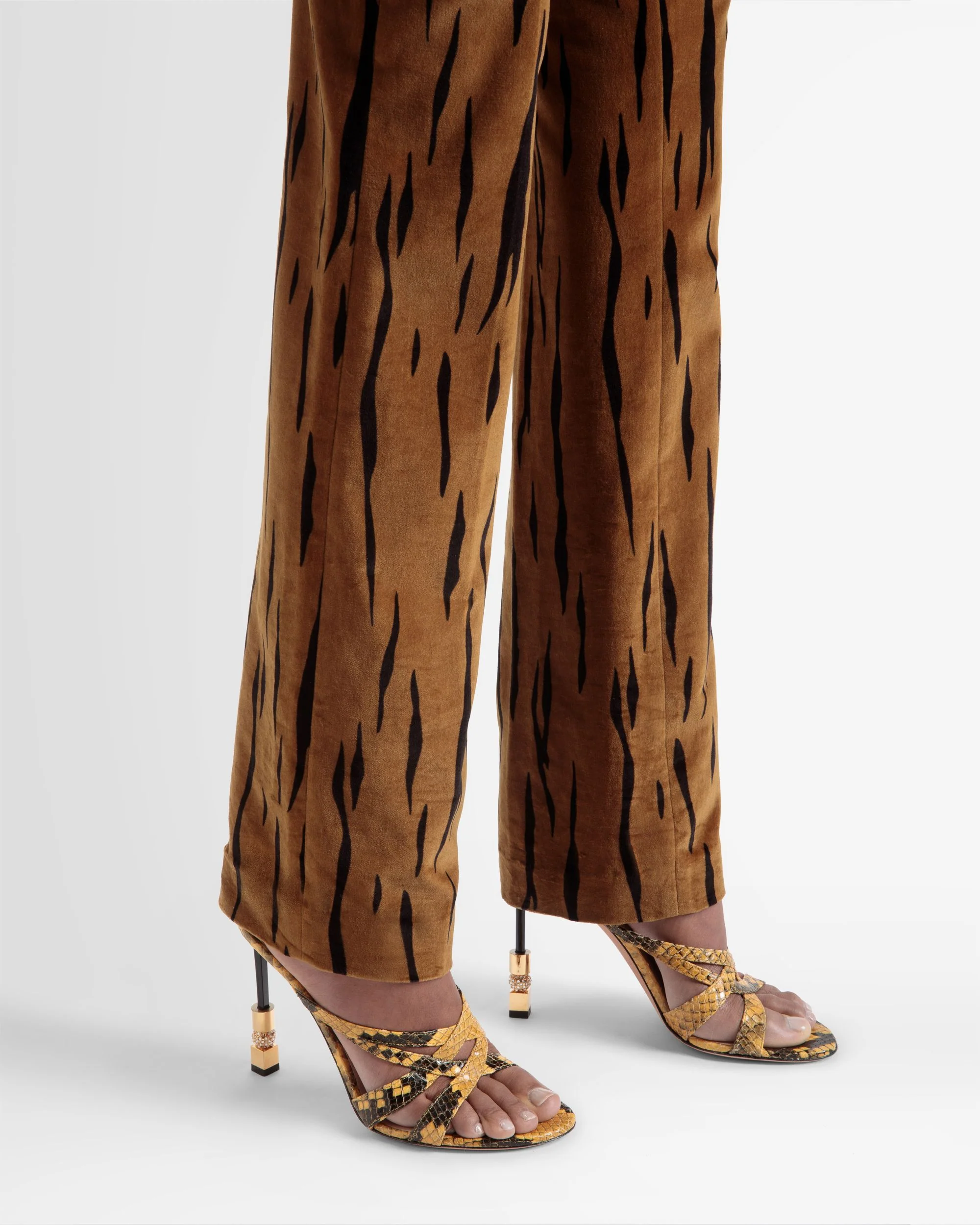 Block Slide Sandal In Python Print - Image 2