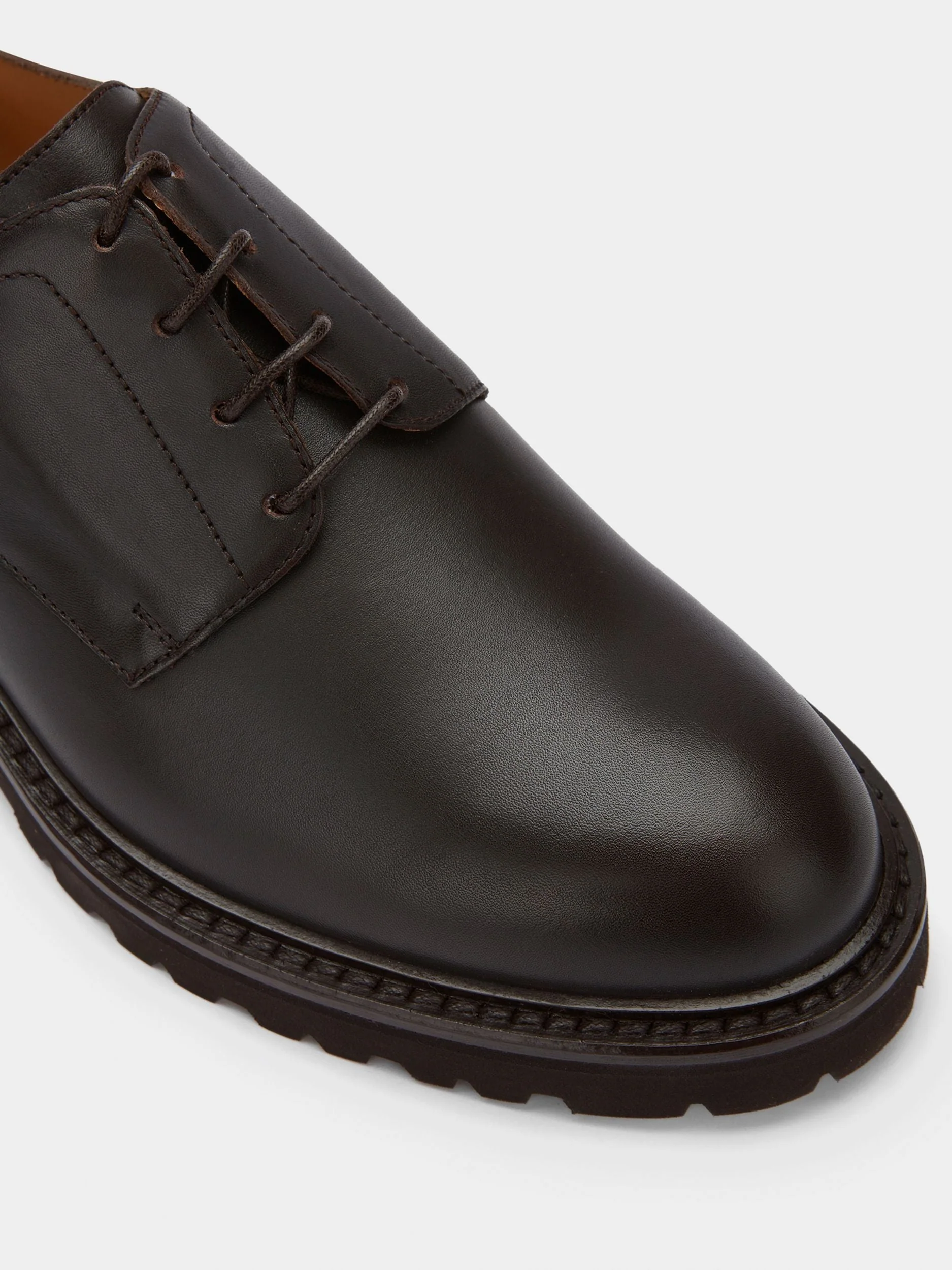 Derby in Brown Leather - Image 5