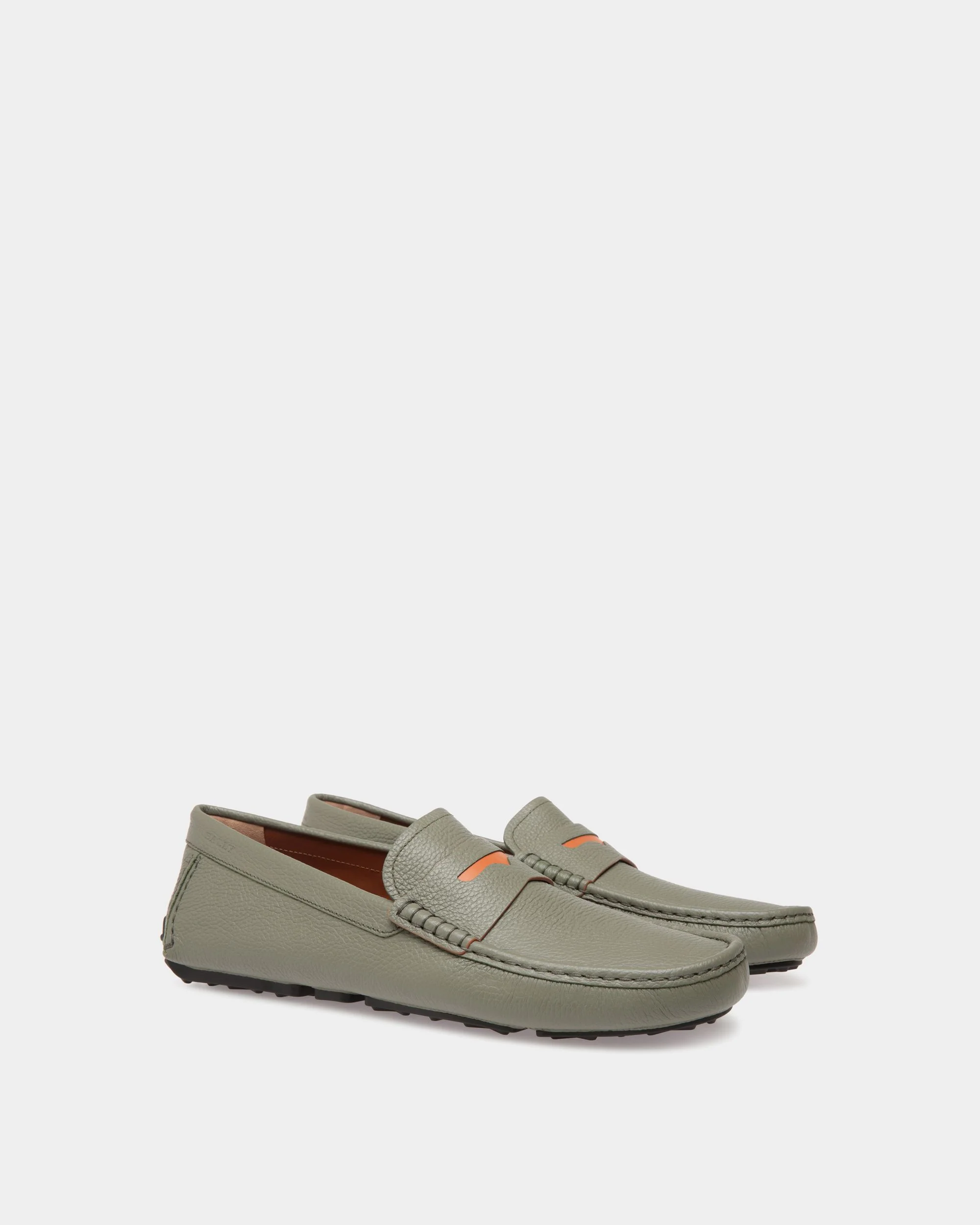 Driver in Green Grained Leather - Image 2