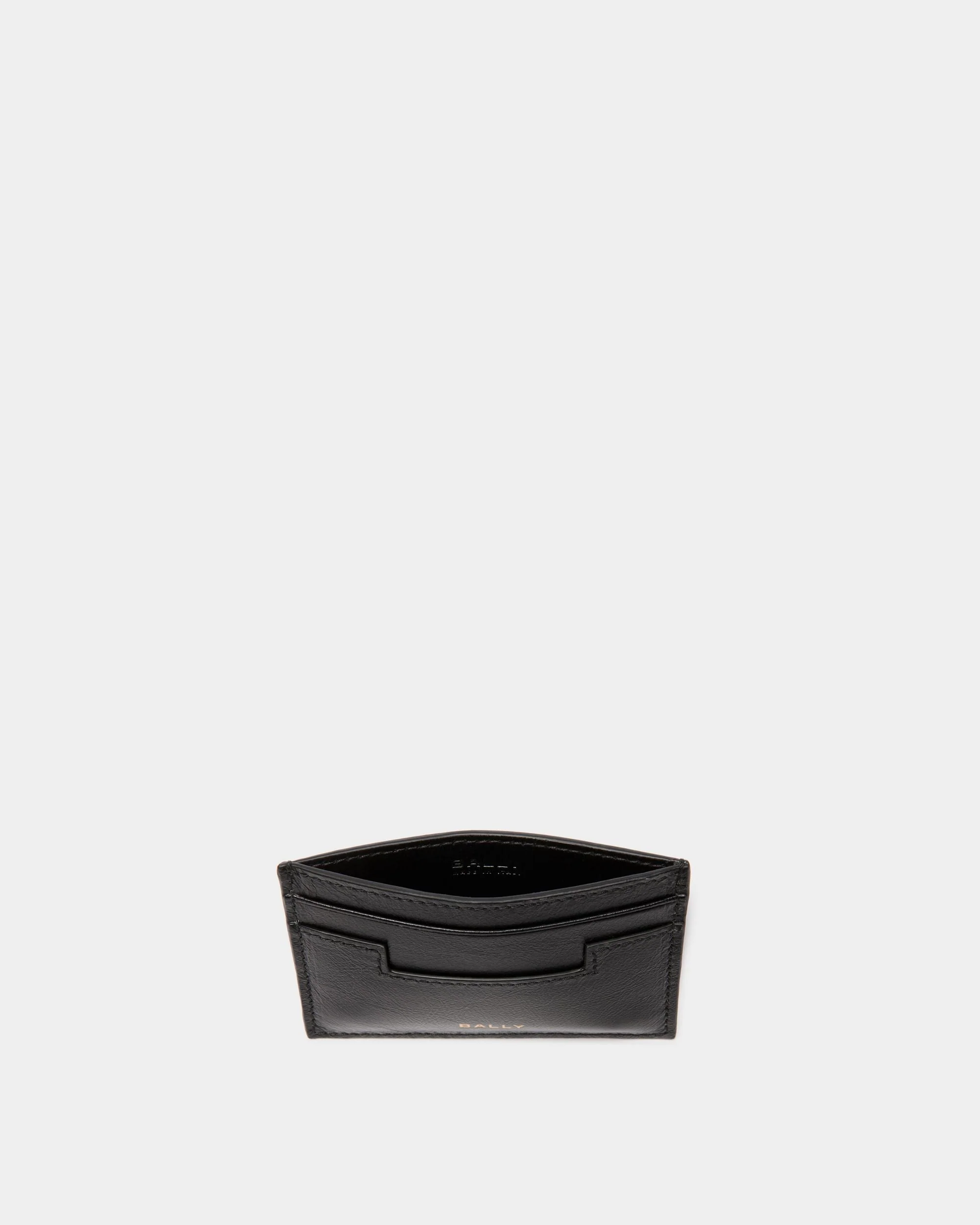 Easy Bally Card Holder In Black Leather - Image 3
