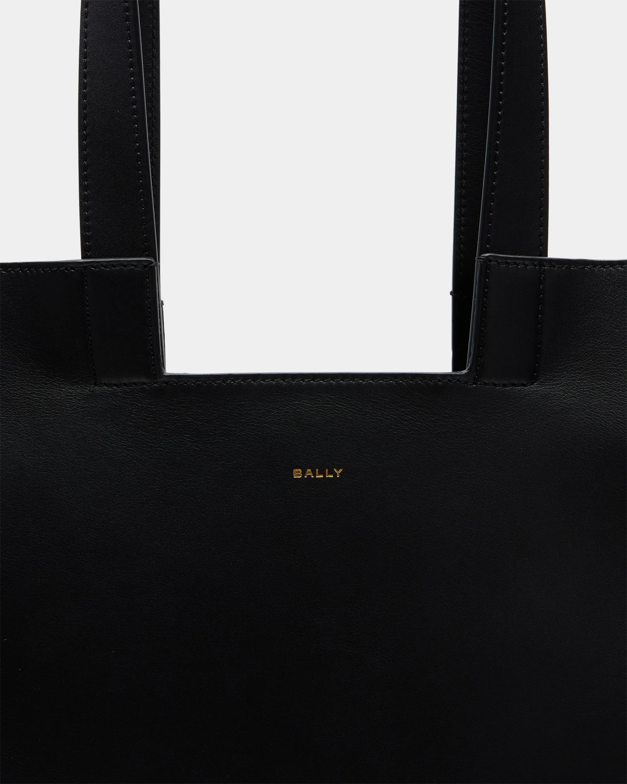 Easy Bally Tote Bag in Black Leather - Image 6