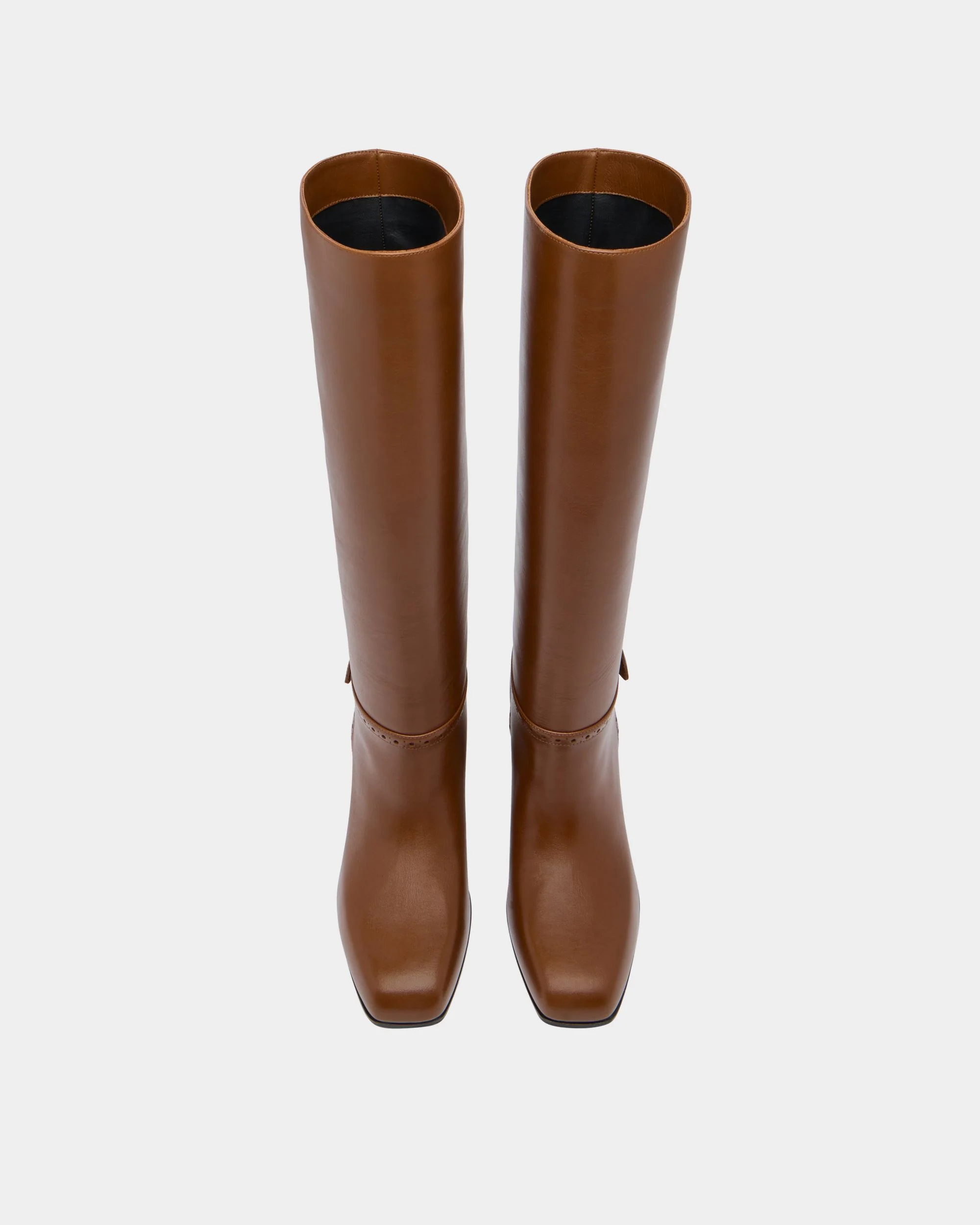 Eclayr Boot in Brown Leather - Image 4
