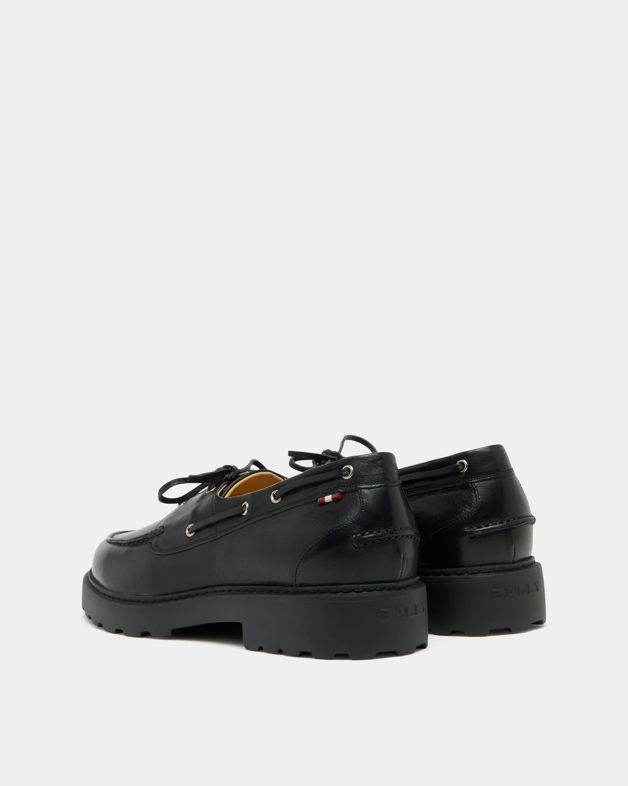 Gusto Derby in Black Leather - Image 4