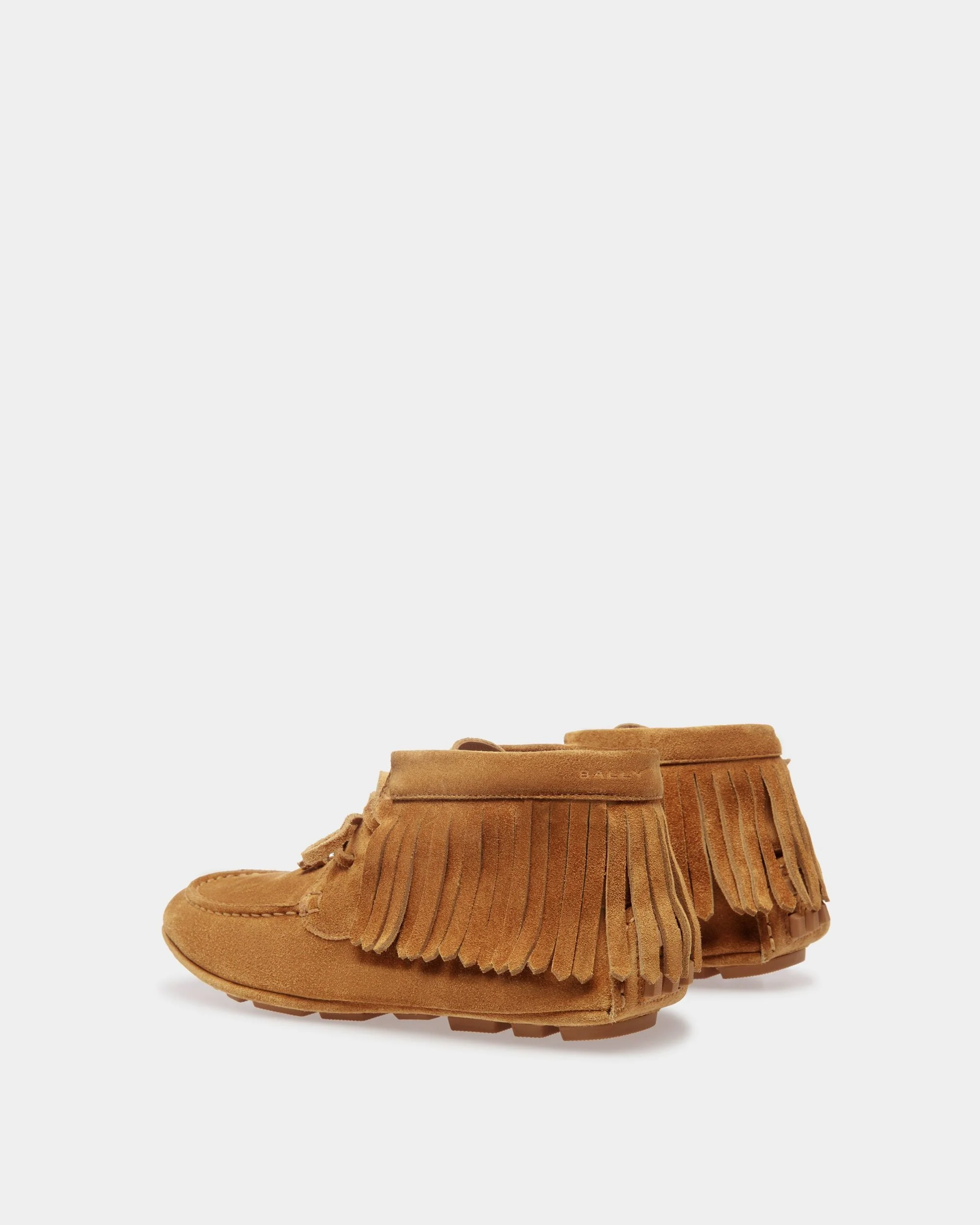 Kerbs Driver Shoes In Desert Leather - Image 4