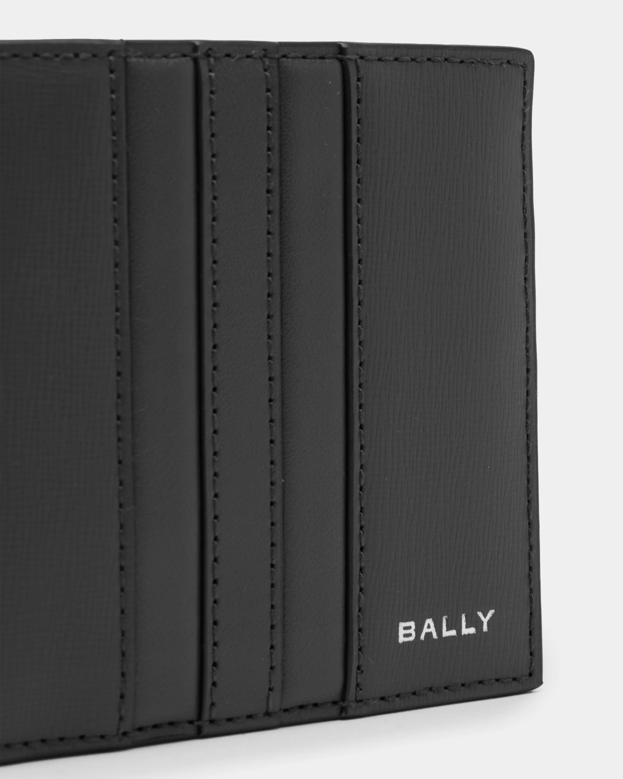 Mythos Bifold Wallet in Grey Recycled Leather - Image 4