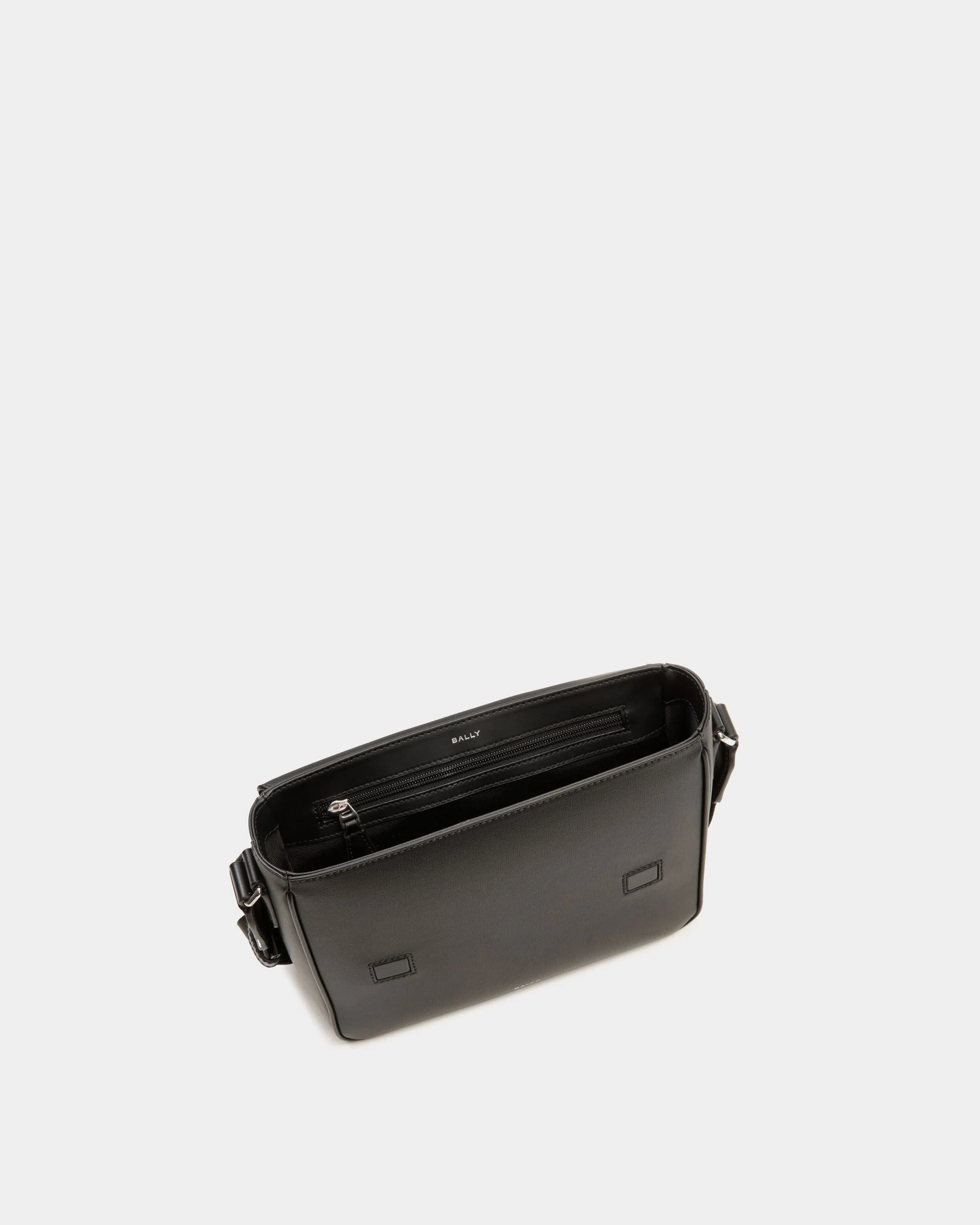 Mythos Crossbody Bag in Black Recycled Leather - Image 5