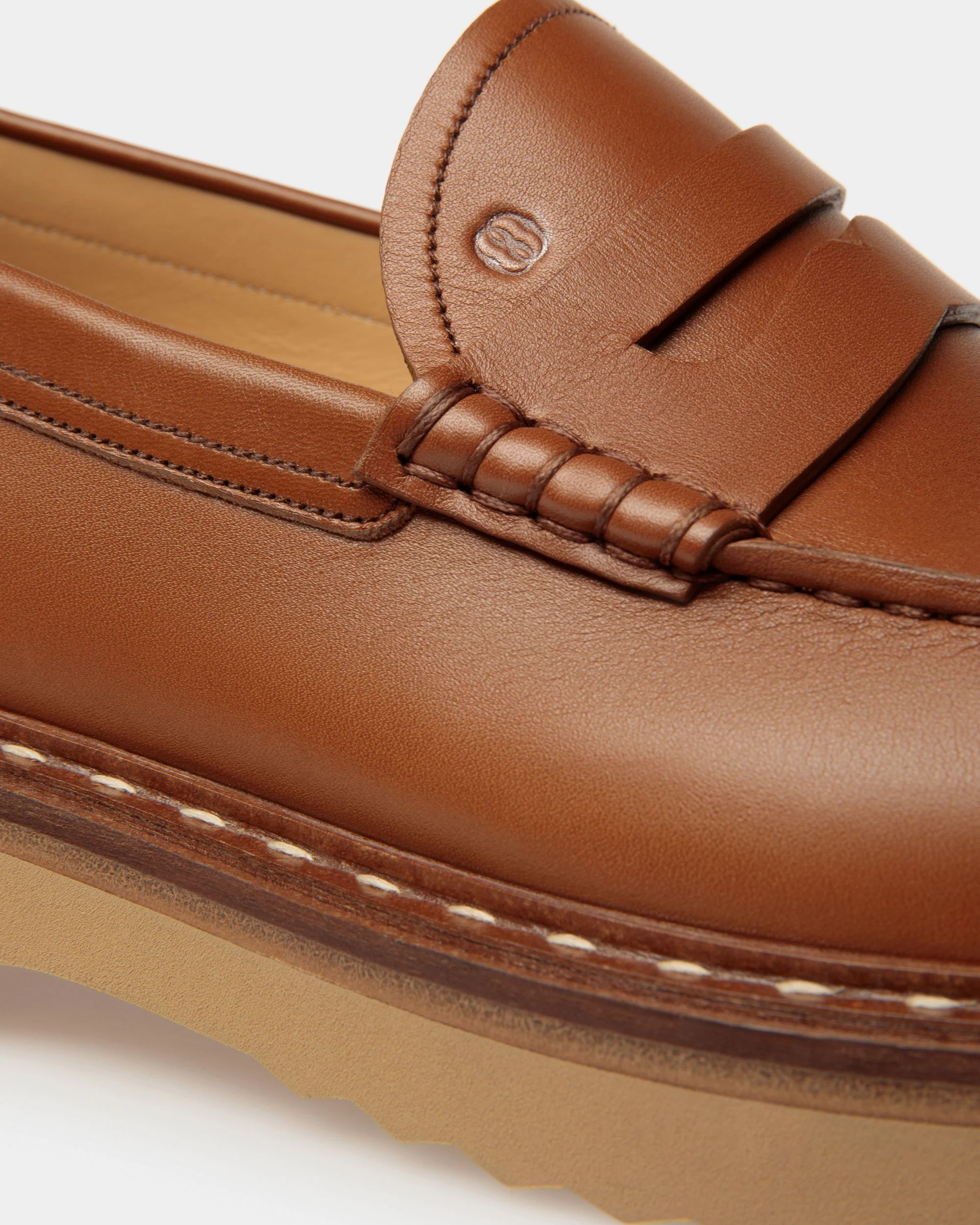 Neasden Loafers In Brown Leather - Image 4