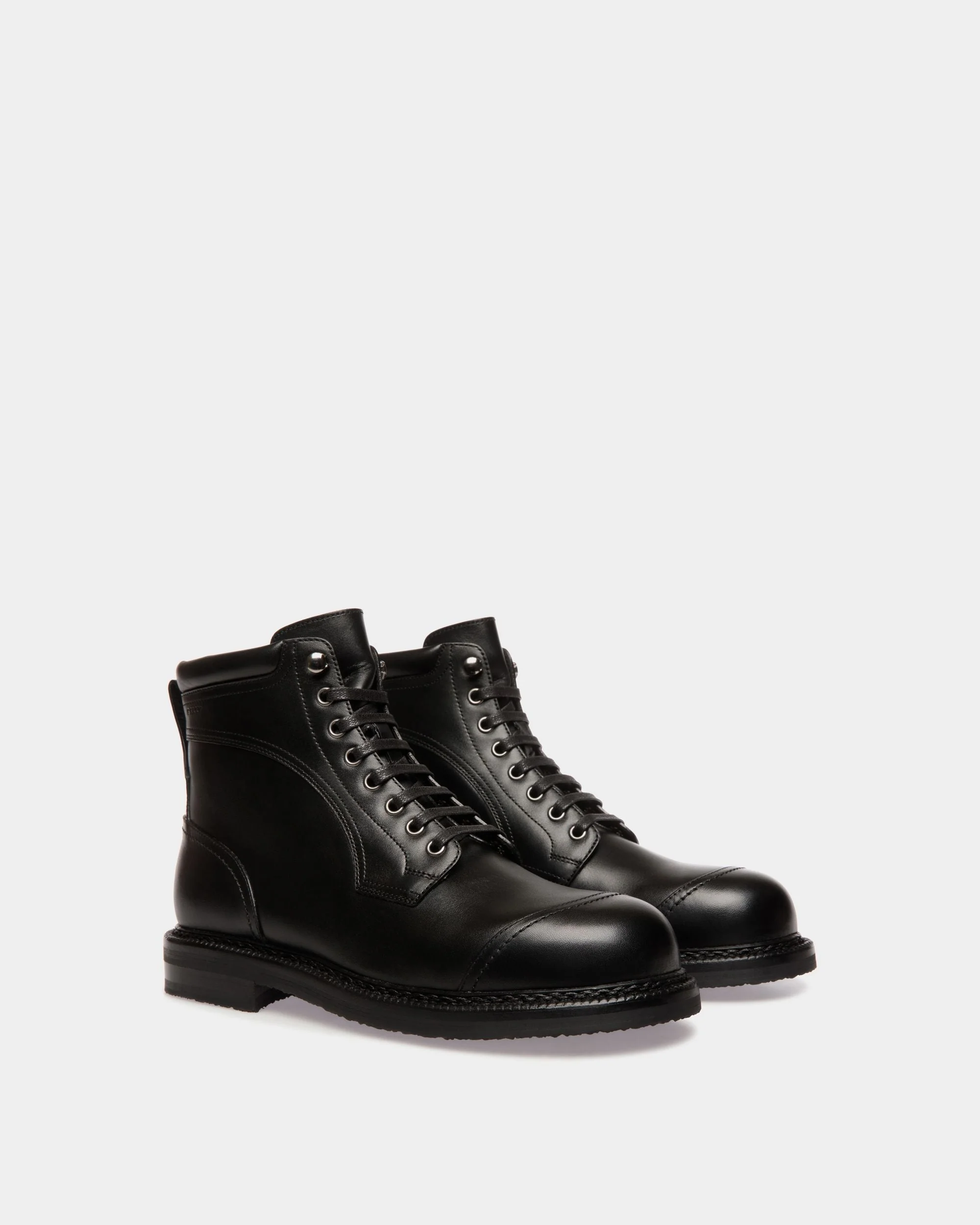 Norwelt Bootie In Black Leather - Image 3