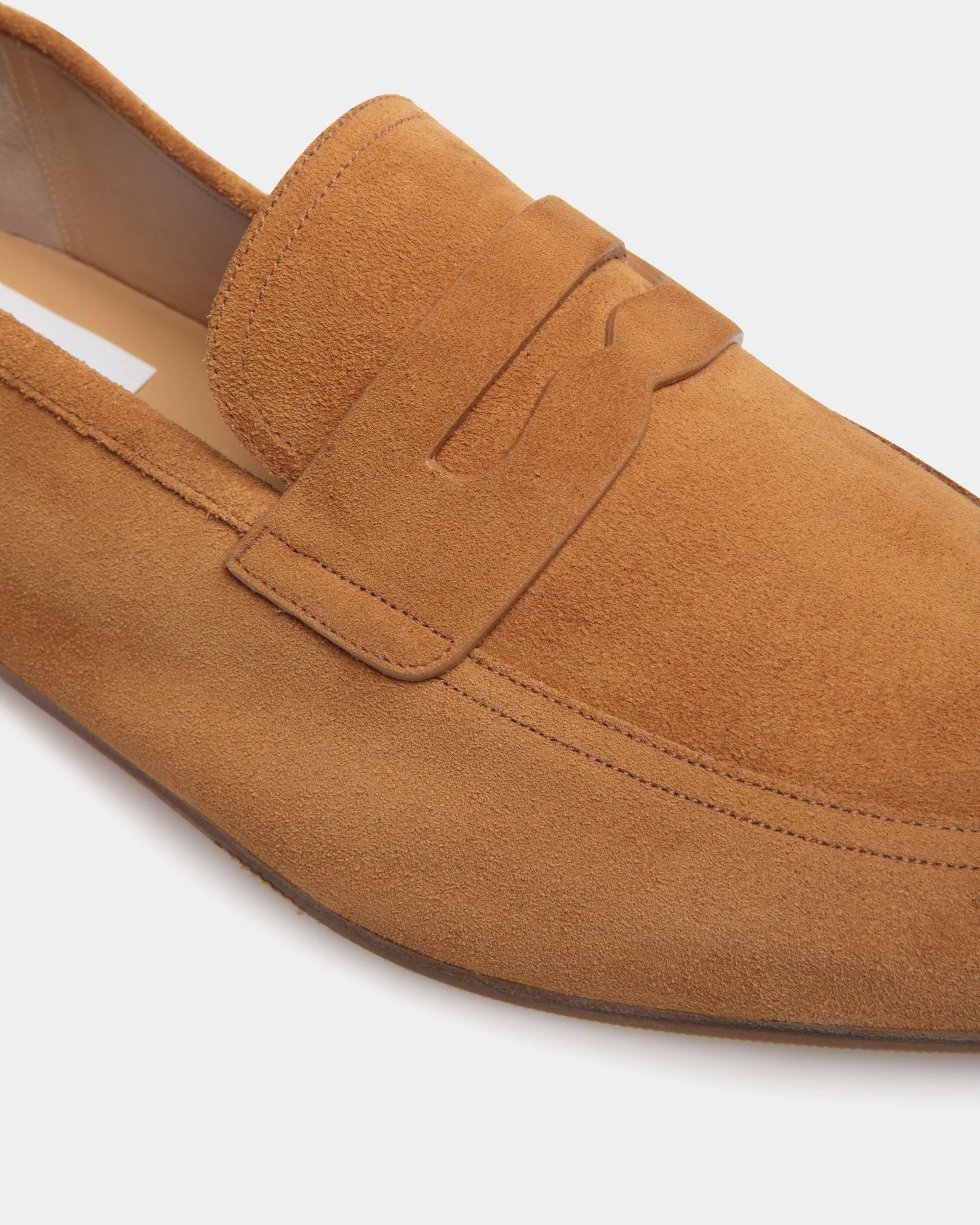 Plume Loafer in Brown Suede - Image 6