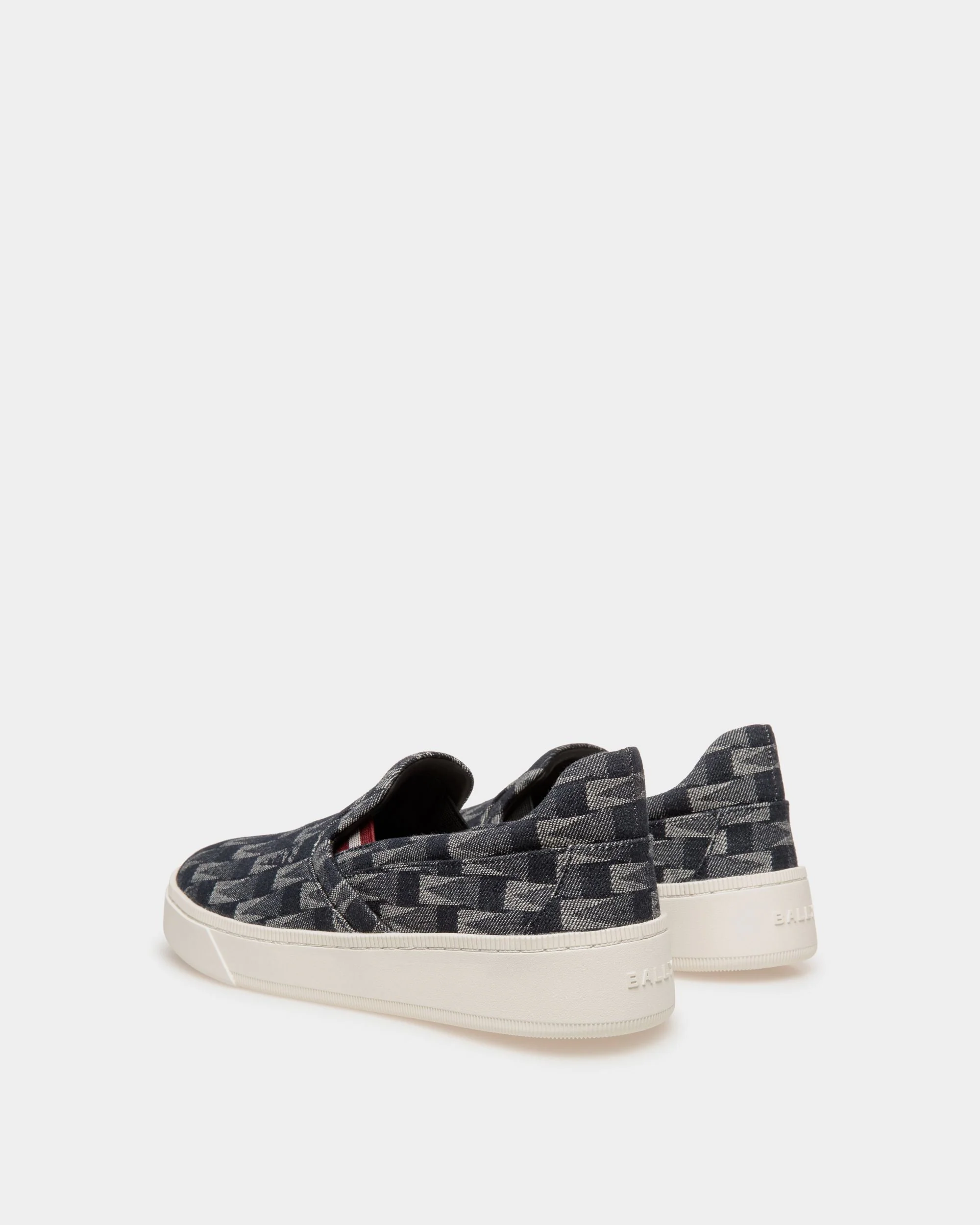 Raise Slip-on Sneaker in Blue Denim - Image 3