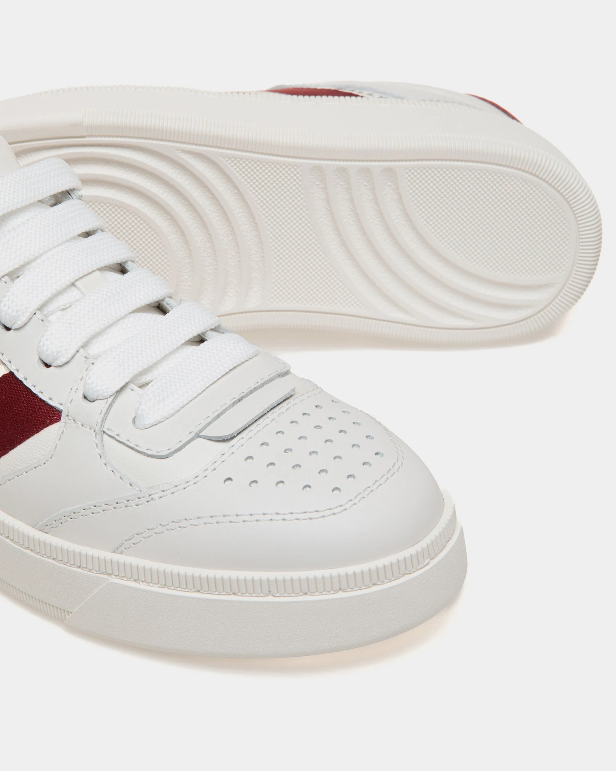 Raise Sneaker In White Leather - Image 6