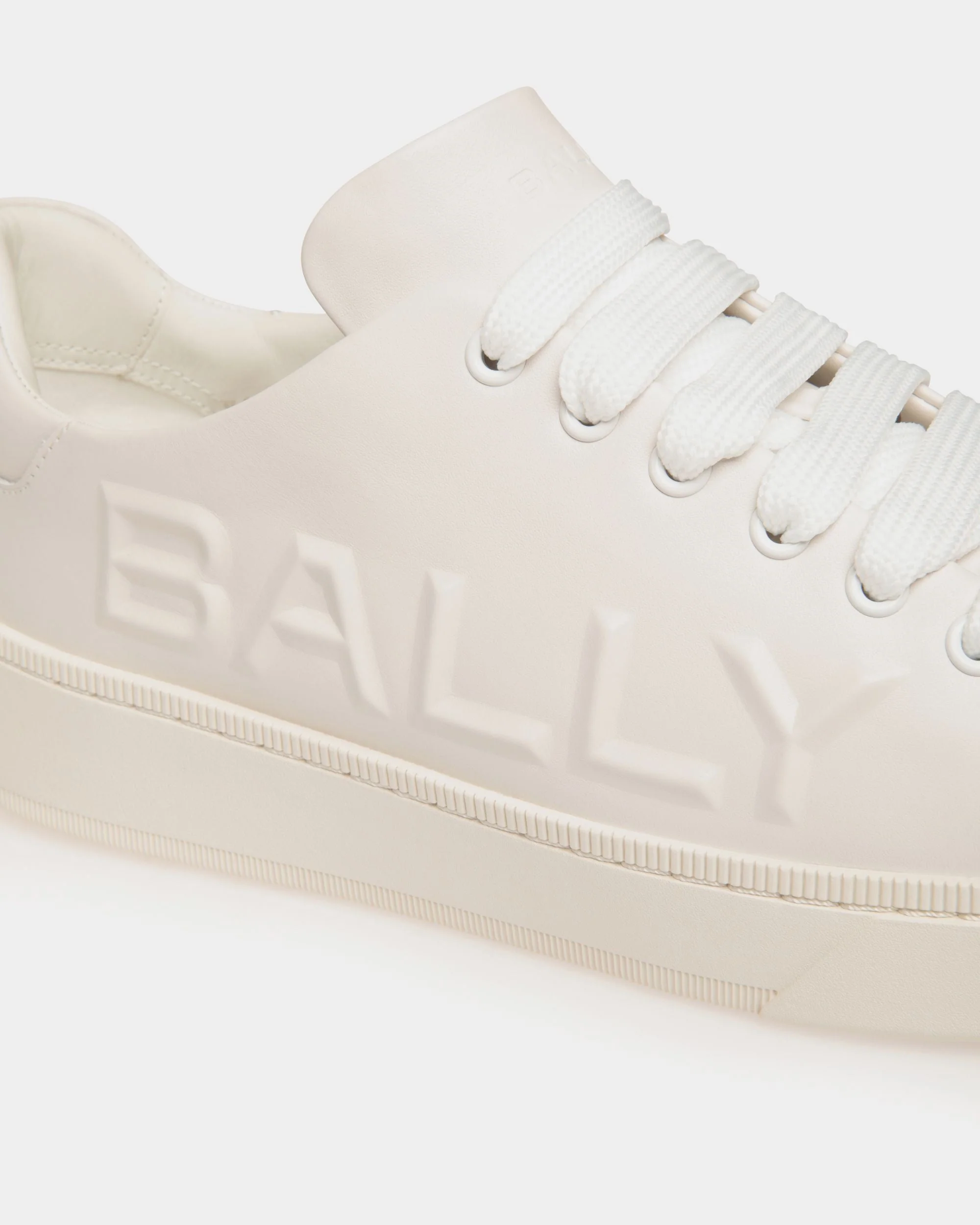 Raise Sneaker In White Leather - Image 6