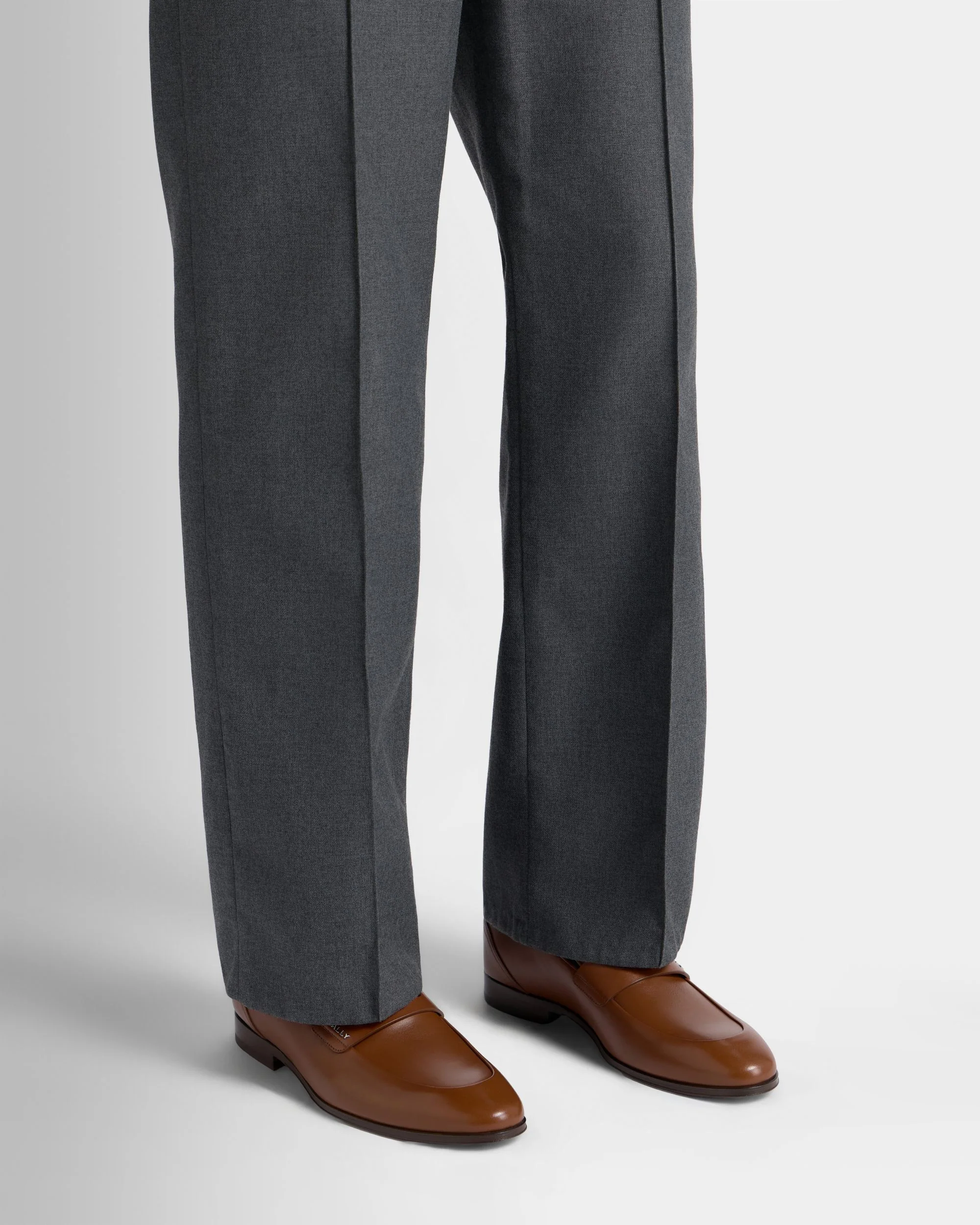 Regent Loafer in Amber Brown Leather - Image 2