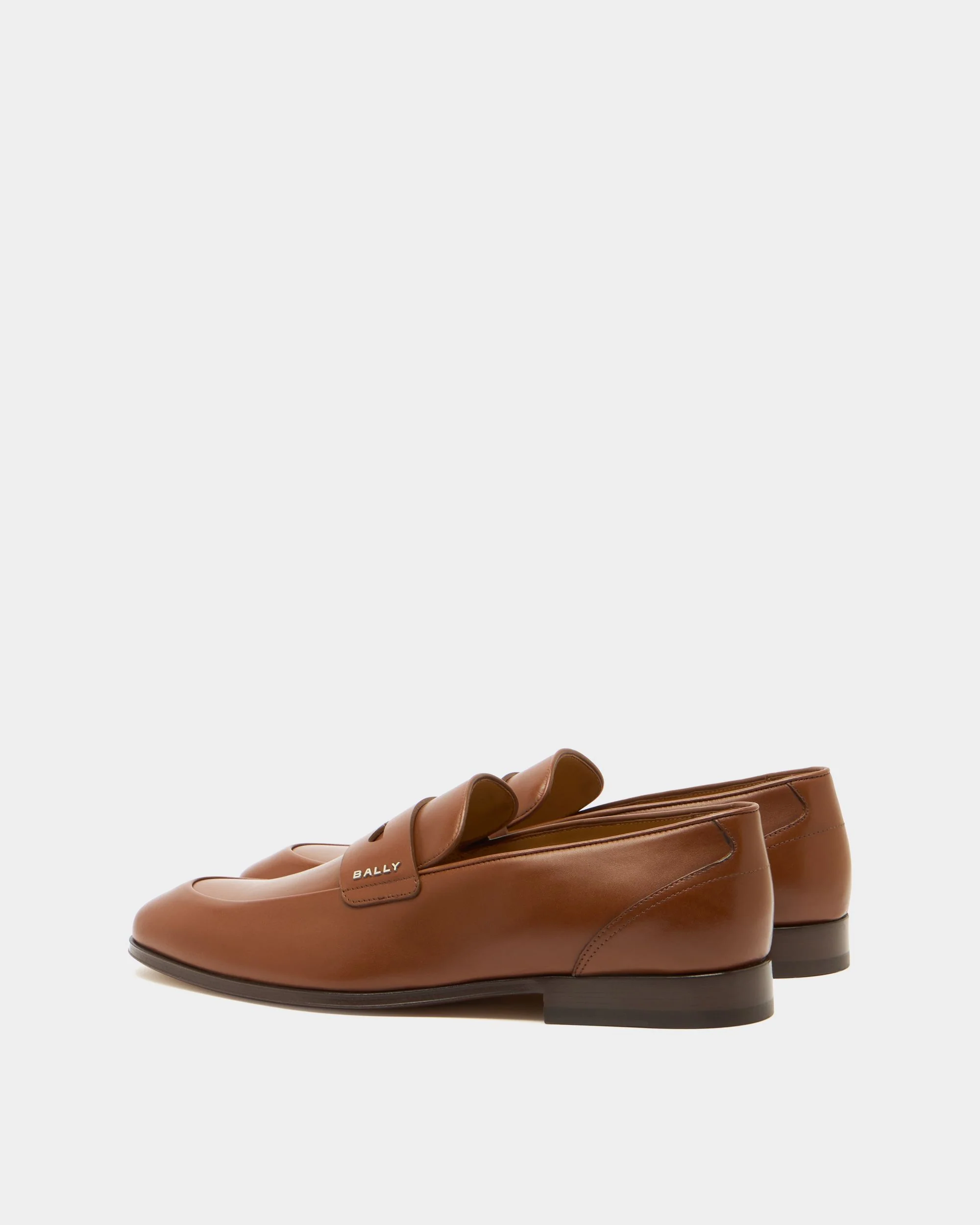 Regent Loafer in Amber Brown Leather - Image 4