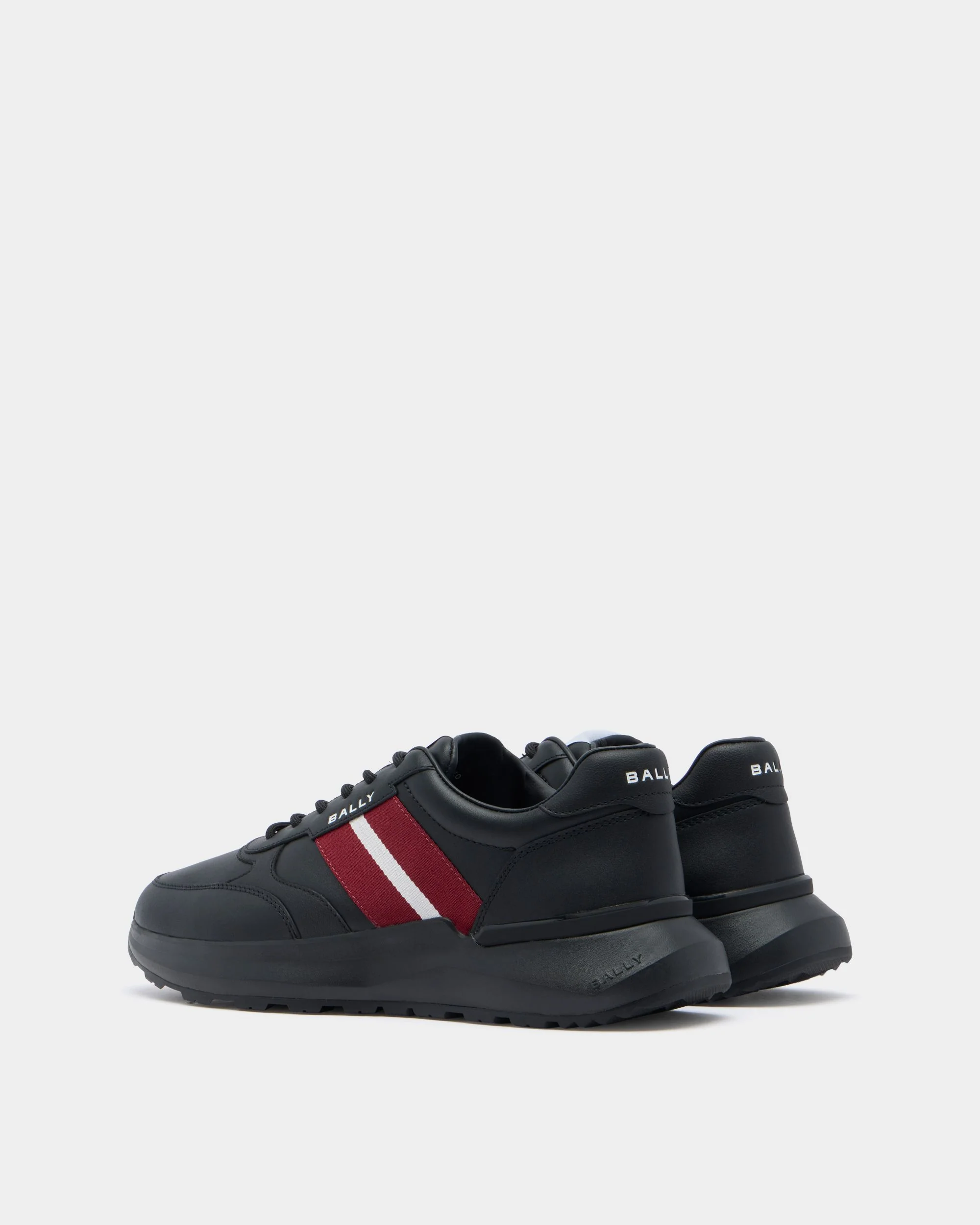 Sylen Sneaker in Black Leather - Image 3