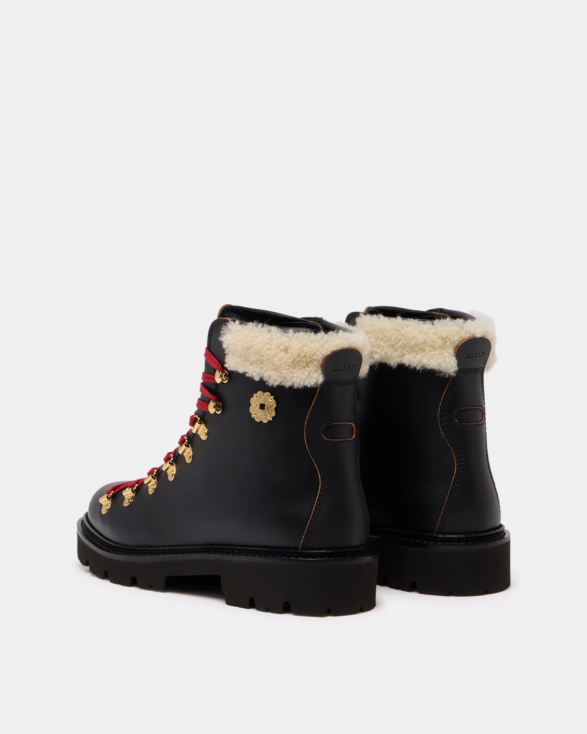 Winter Capsule Bootie in Black Leather - Image 4